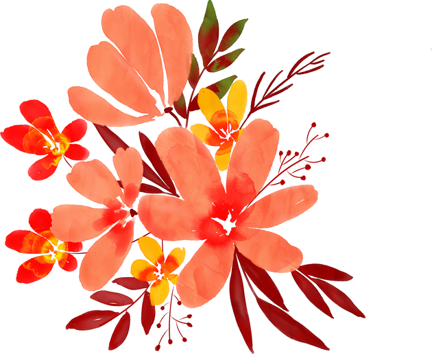 Floral Painting Illustration